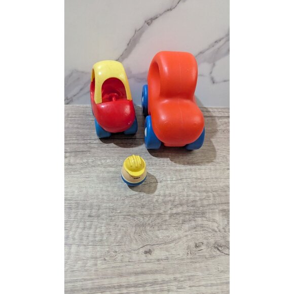 Vintage Little Tikes Chunky Toy Cars With Driver Figure clunky - Picture 9 of 9